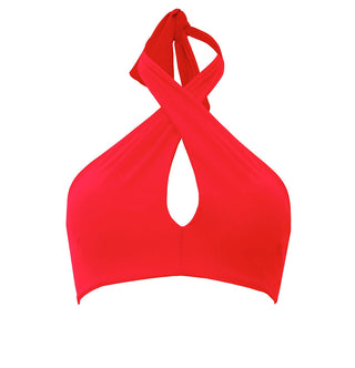 Wrap Top No.15 - Red Wrap Top No.15 - Red