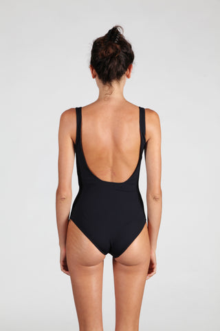 Swimsuit No.16 - Black Rib Swimsuit No.16 - Black Rib