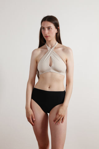 Wrap Top No.15 - Cream Wrap Top No.15 - Cream
