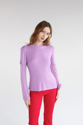 Tencel TShirt - Lilac Tencel TShirt - Lilac