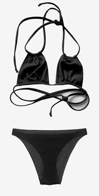 Top No.7 - Black Rib Top No.7 - Black Rib