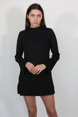 Rib Dress - Black Rib Dress - Black