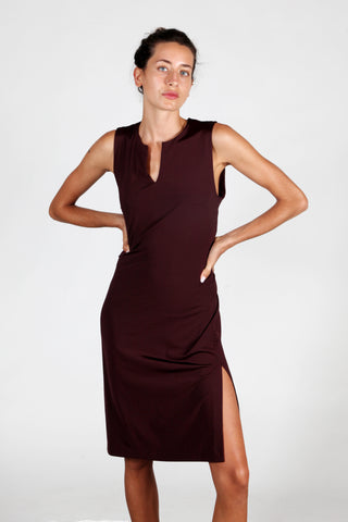 Dress No.1 - Aubergine Gloss Dress No.1 - Aubergine Gloss