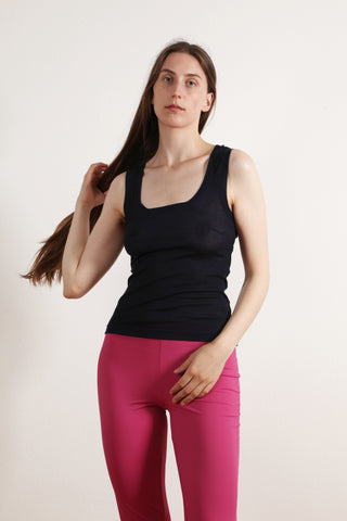 Tencel Tank Top - Darkblue Tencel Tank Top - Darkblue