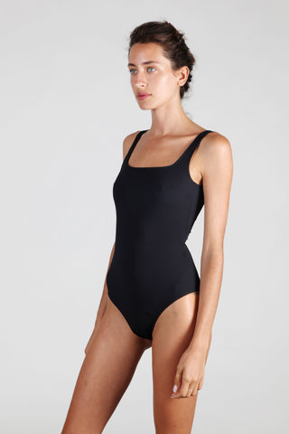 Swimsuit No.16 - Black Rib Swimsuit No.16 - Black Rib