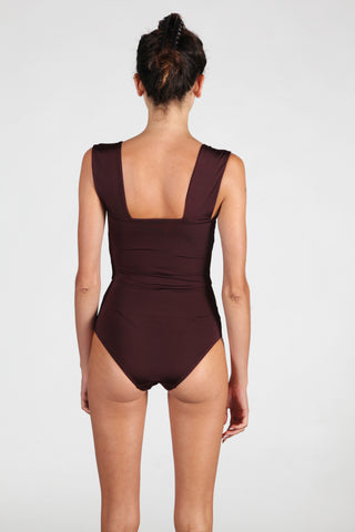 Swimsuit No.6 - Aubergine Gloss Swimsuit No.6 - Aubergine Gloss
