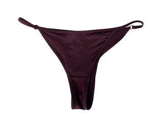Tanga Bottoms - Aubergine Gloss Tanga Bottoms - Aubergine Gloss