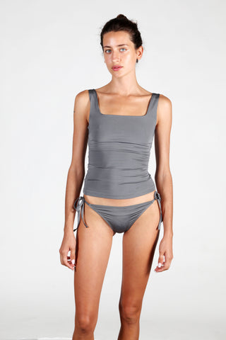Tankini Top - Silver Gloss Tankini Top - Silver Gloss