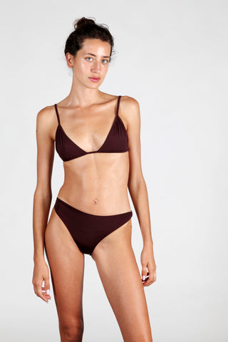 Triangle Top - Aubergine Triangle Top - Aubergine