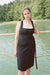 Wrap Skirt long - Black