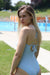 Swimsuit No.17 - Babyblue Rib