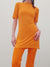 Tencel TShirt Dress - Orange