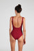 Swimsuit No.16 - Bordeaux Rib