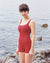 Swimsuit No.21 - Bordeaux Rib