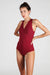 Swimsuit No.12 - Bordeaux Rib