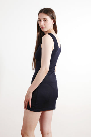 Tencel Tank Dress - Darkblue