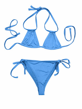 Tie Bottoms - Sky Gloss